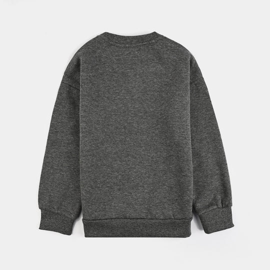 Boys Fleece Sweatshirt - Grey
