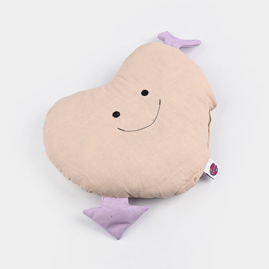 Heart-Shaped Baby Pillow Soft & Supportive