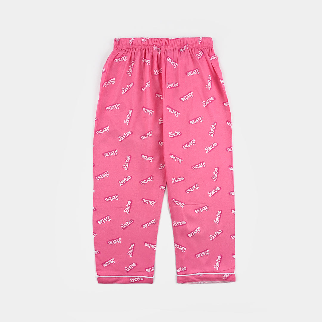 Girls Viscose Nightwear-Pink