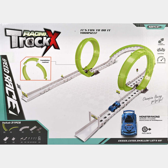 Racing Track with Car– Ready, Set, Race!