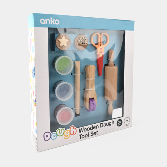 Wooden Dough Tool Set | Creative Fun