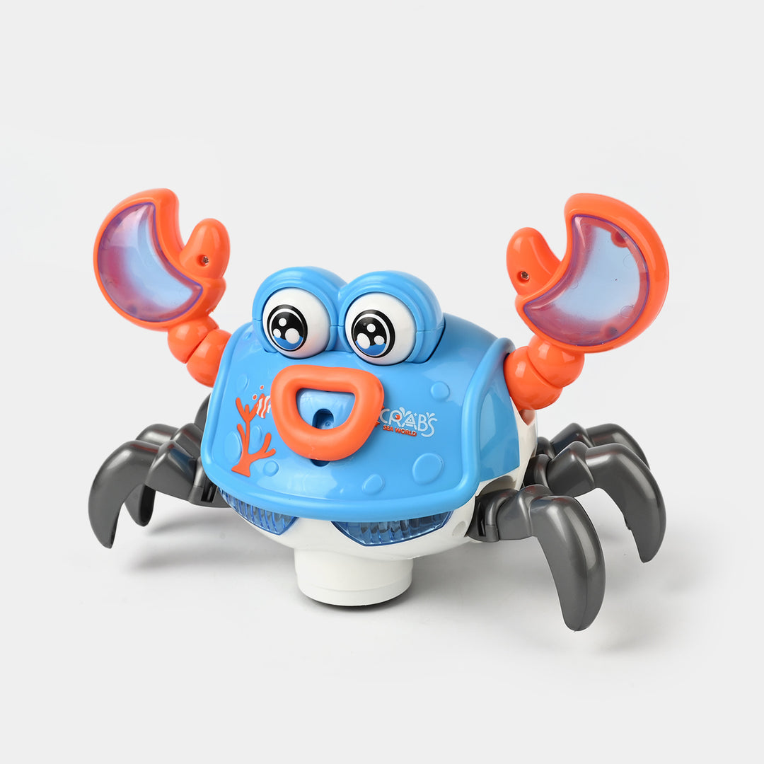 Electric Crab Toy With Music, Light & Walking