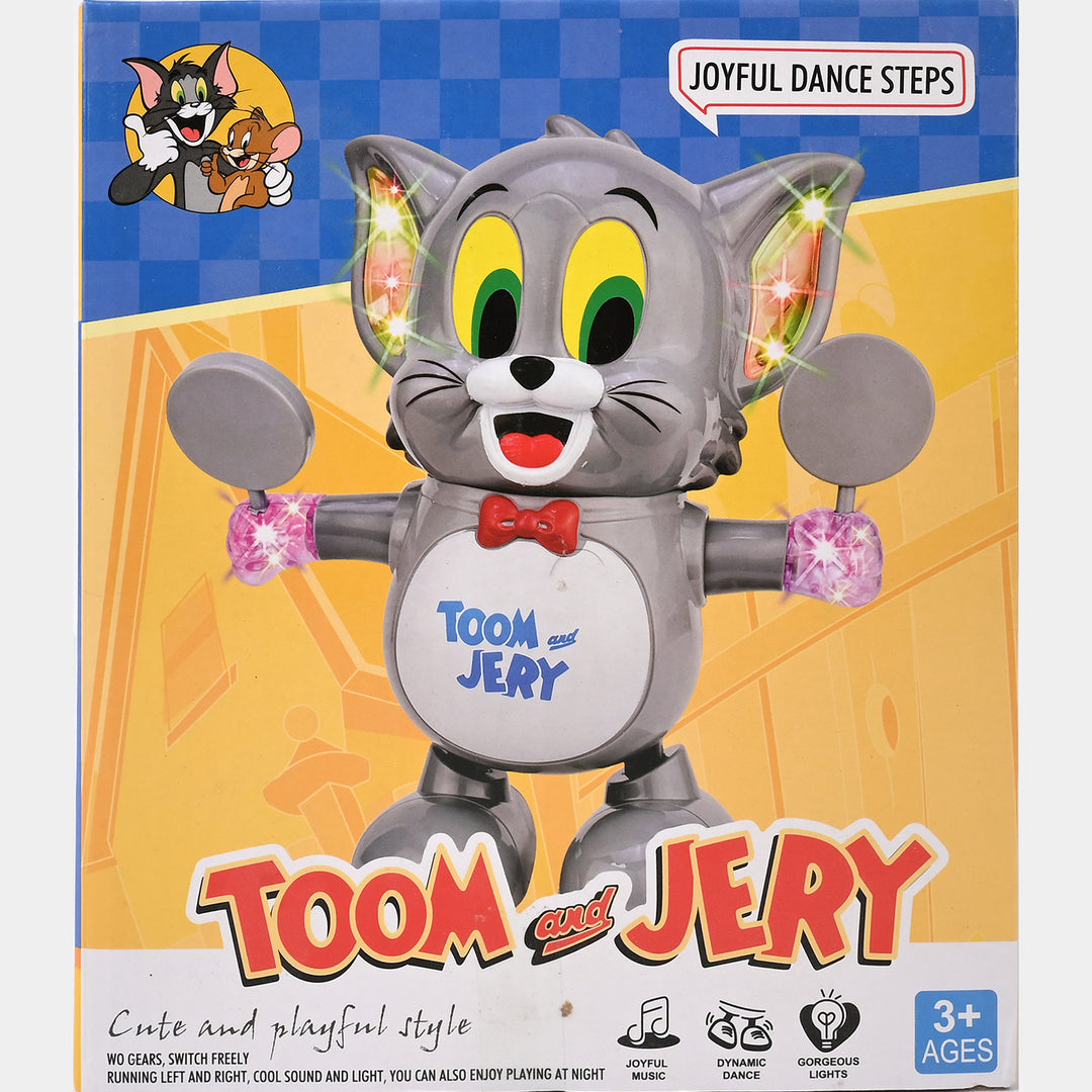Dancing Tom Cat With Light & Sound For Kids
