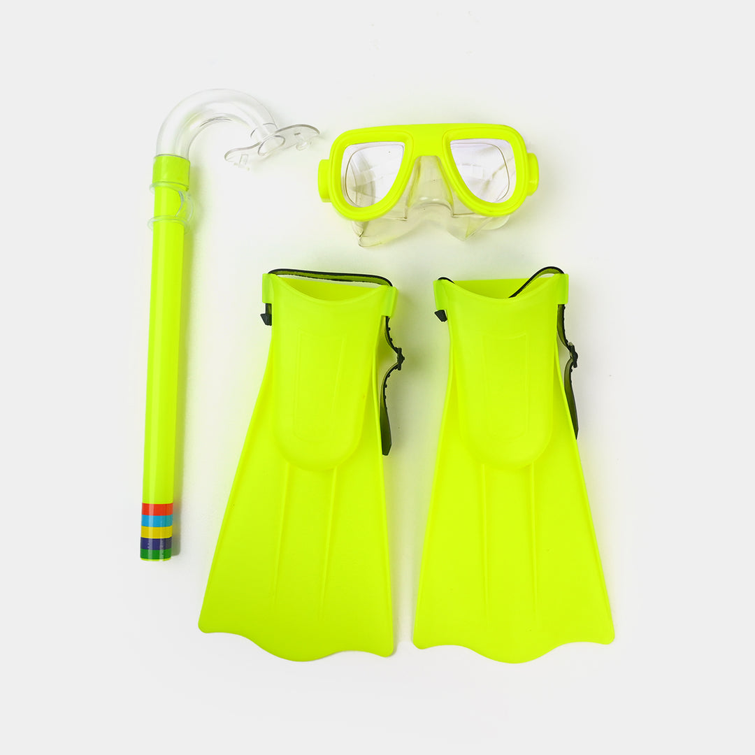 Swimming Flapper Snoorkel Set Junior