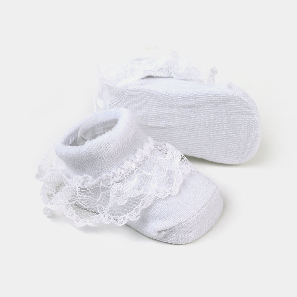 BABY SHOES 1 PAIR SOCKS | 0-6M