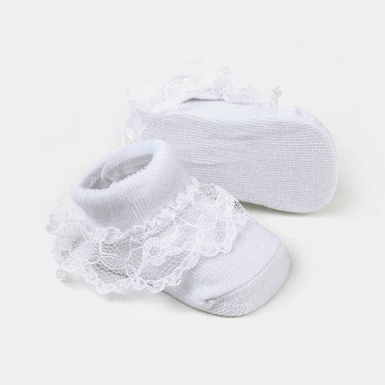BABY SHOES 1 PAIR SOCKS | 0-6M