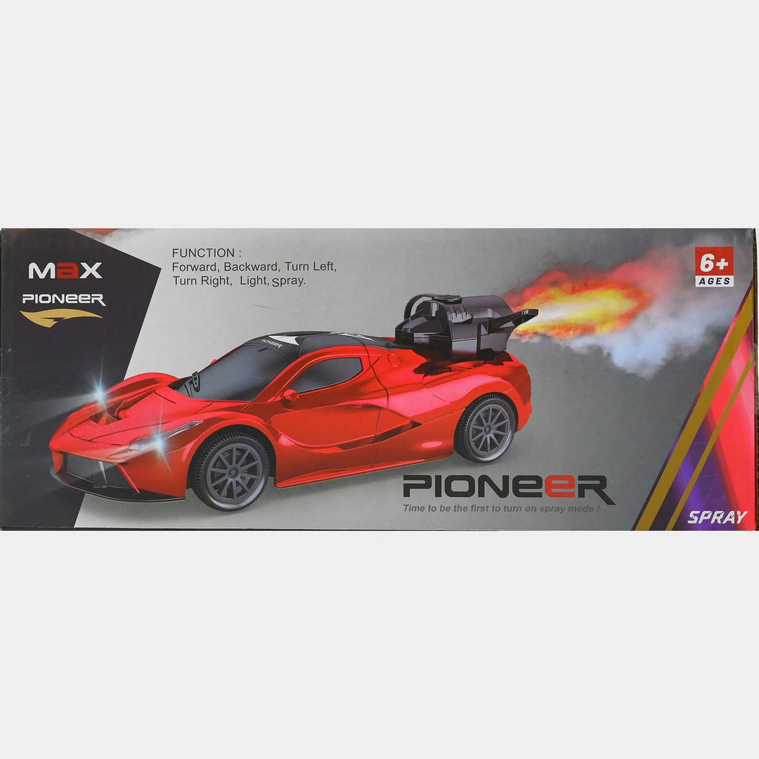 REMOTE CONTROL SMOKE CAR FOR KIDS