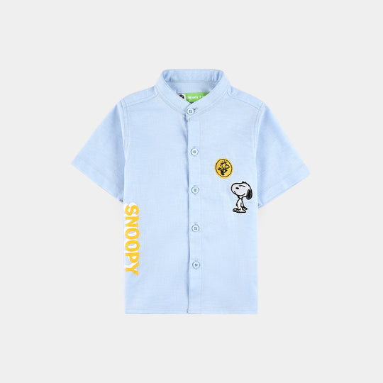 Infants Boys Oxford Shirt - Light Blue