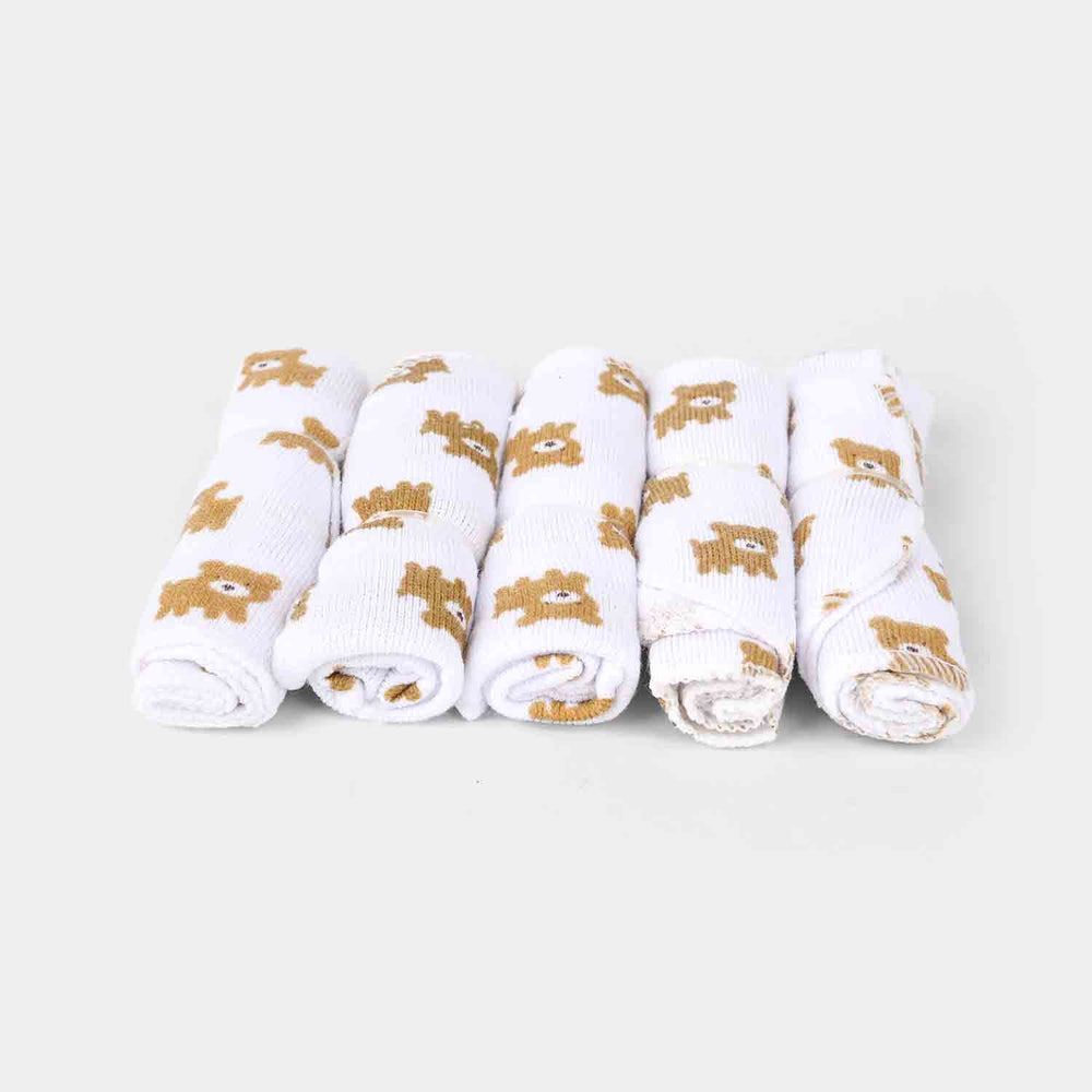 5PCS FACE TOWEL -1074-BEAR