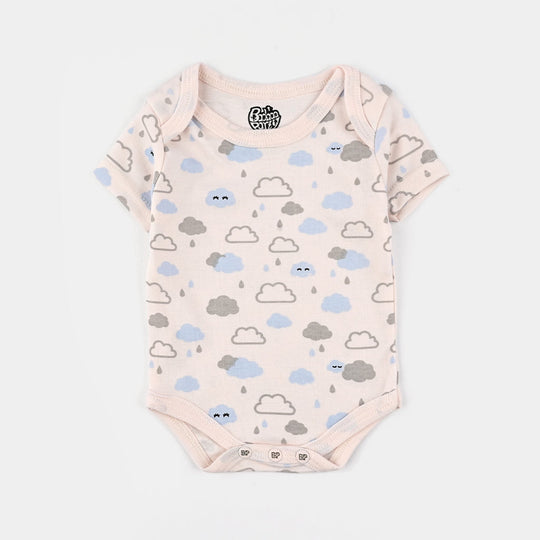 3-Pack Baby Bodysuits – Short Sleeve & Super Soft