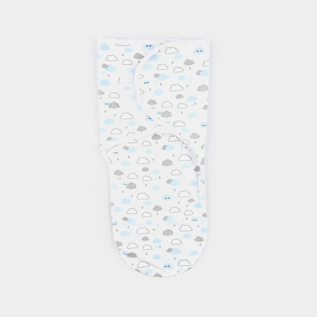 Baby Swaddle with Cap & Mittens Set