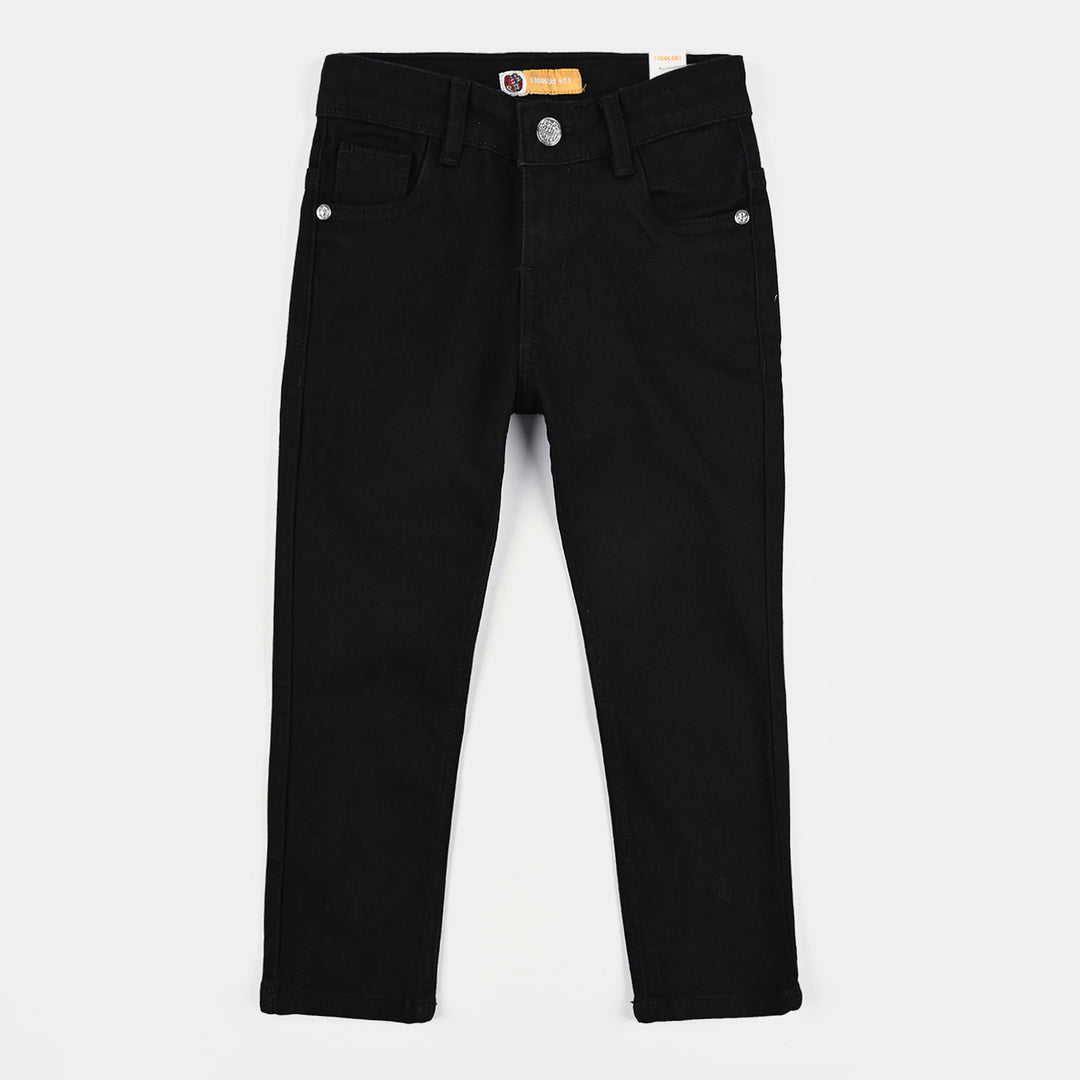 Boys Denim Stretch Pant Basic - BLACK