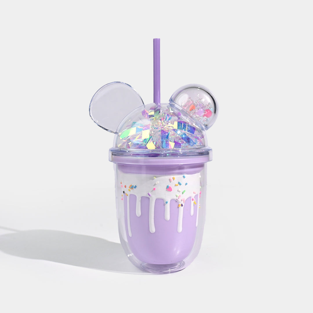Acrylic Straw Mug/Cup | 350ML