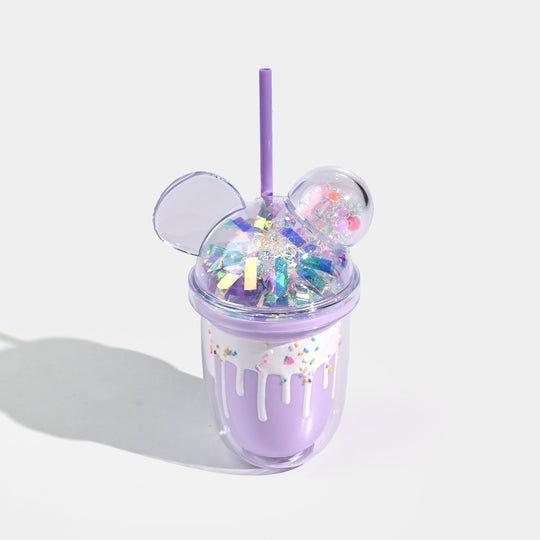 Acrylic Straw Mug/Cup | 350ML
