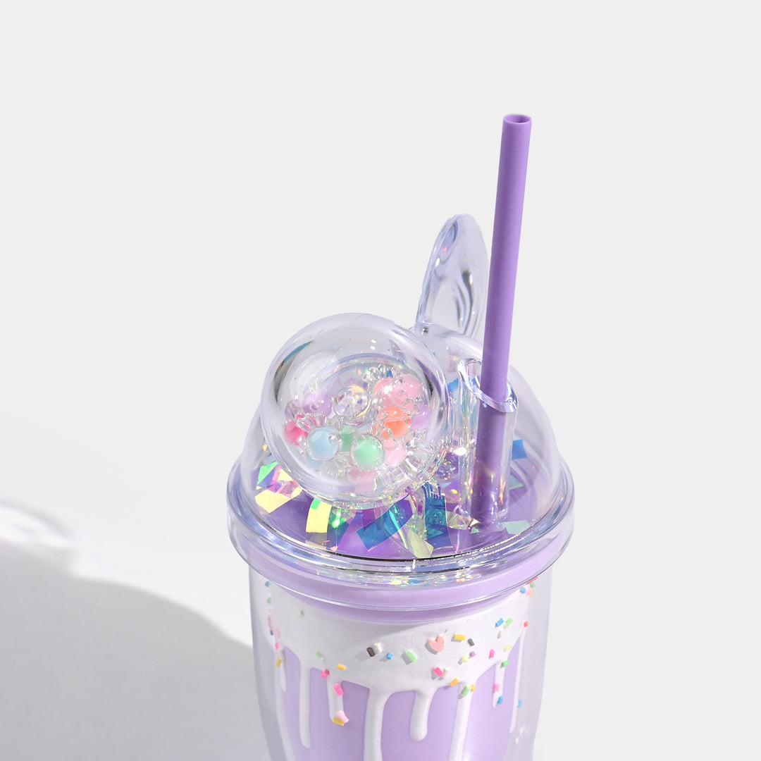 Acrylic Straw Mug/Cup | 350ML