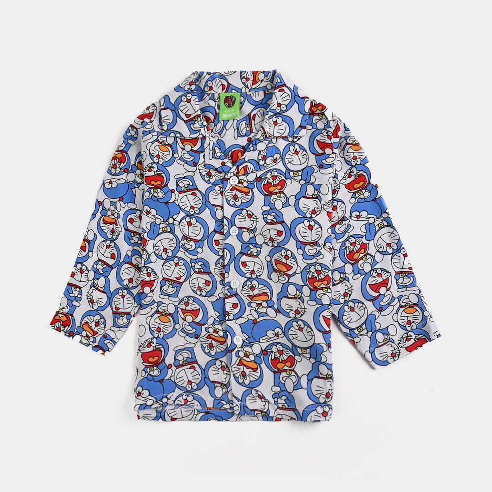 Infant Boys Viscose Night Suit - Multi