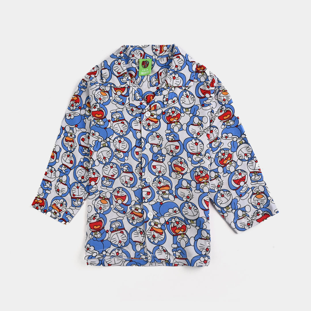 Infant Boys Viscose Night Suit - Multi