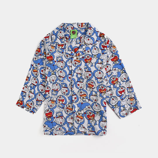 Infant Boys Viscose Night Suit - Multi