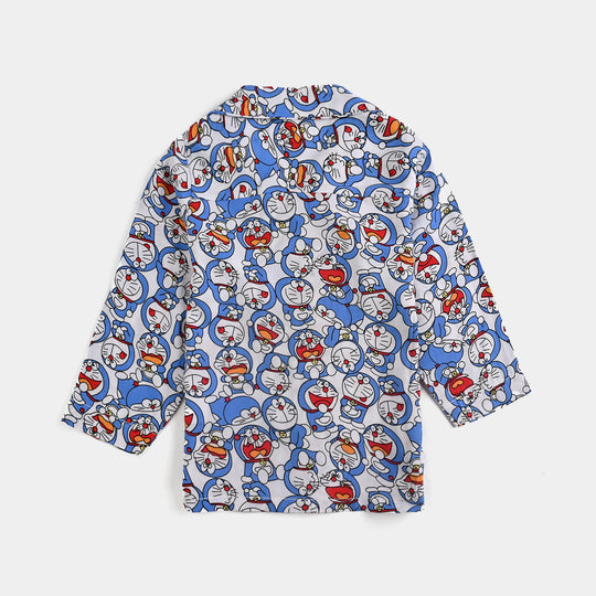 Infant Boys Viscose Night Suit - Multi