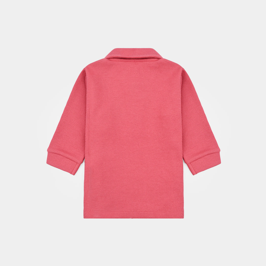 Infant Girls Thermal Suits - Pink