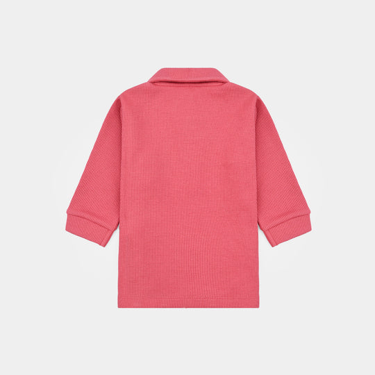 Infant Girls Thermal Suits - Pink