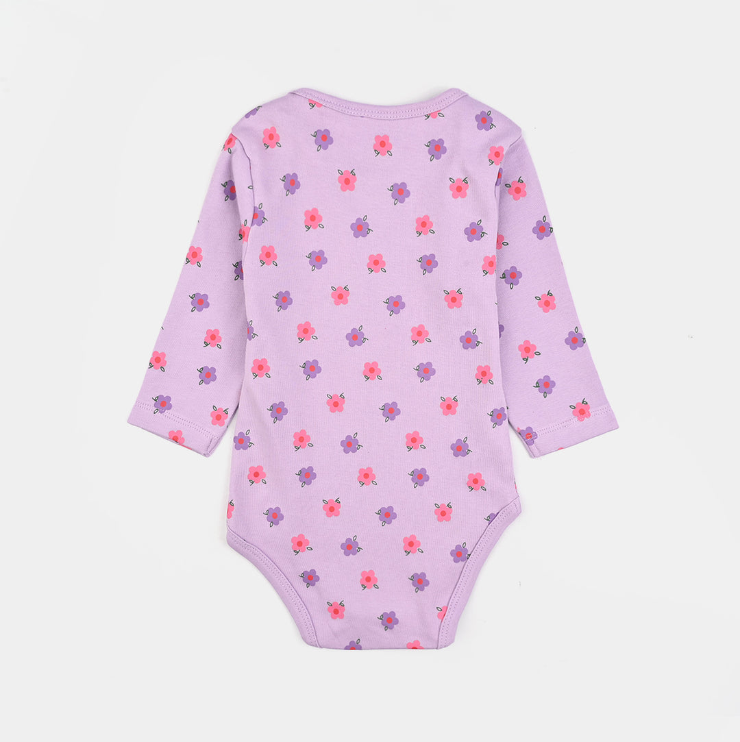 Infant Girls Cotton Interlock Romper