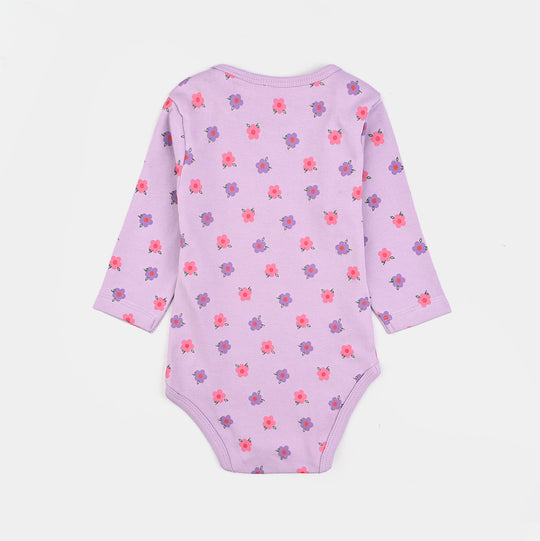 Infant Girls Cotton Interlock Romper