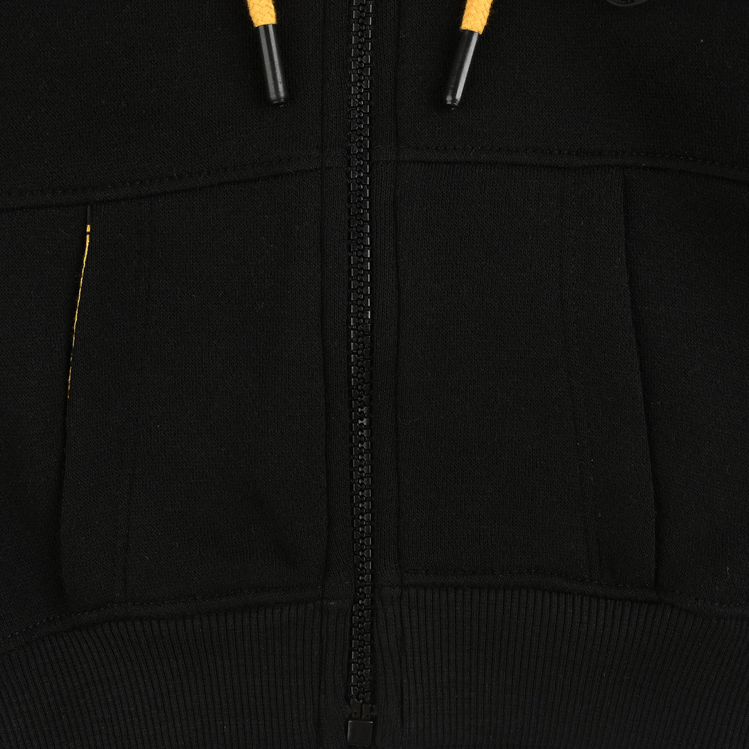Boys Fleece Jacket Character-BLACK