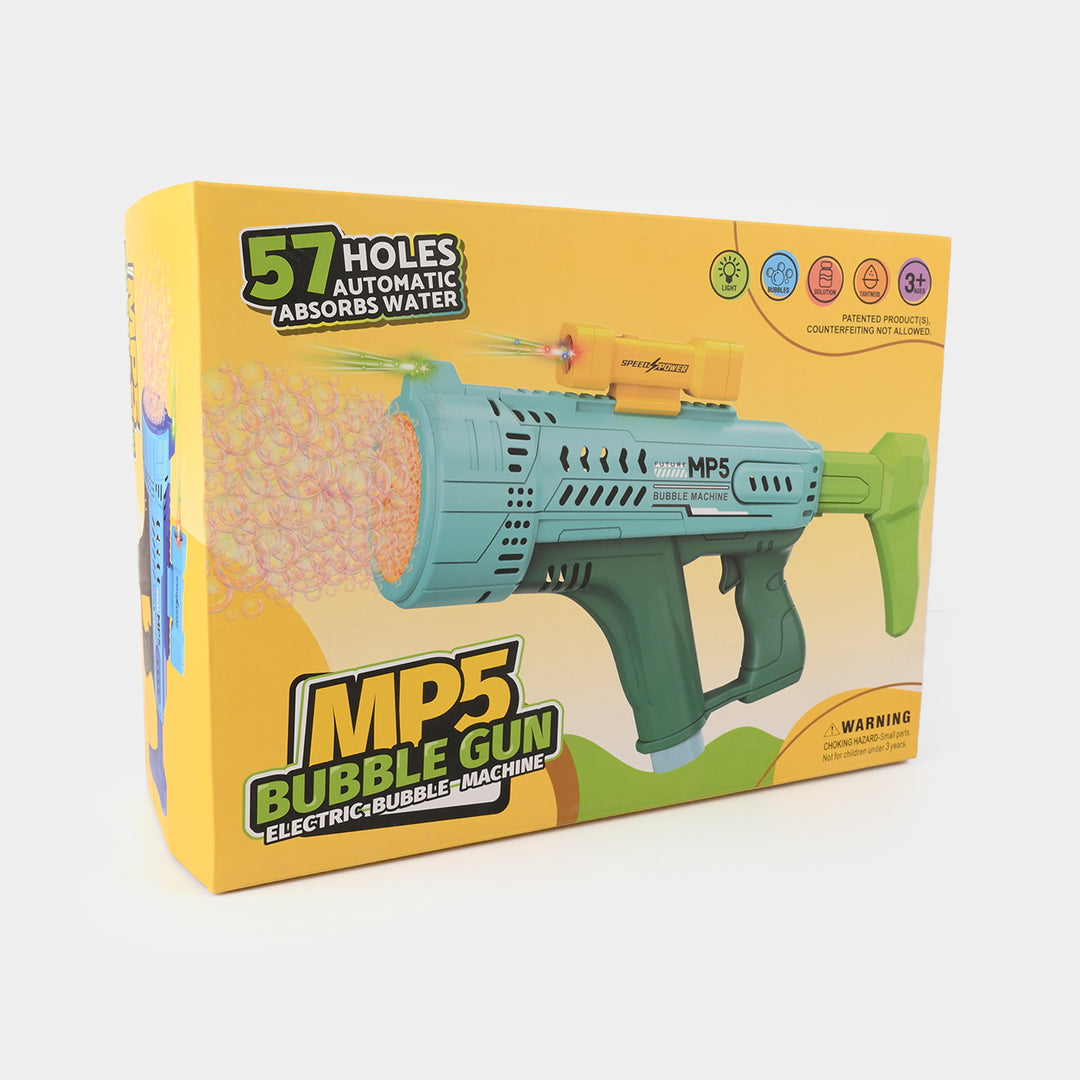 Electric Bubble Blaster With Light For Kids