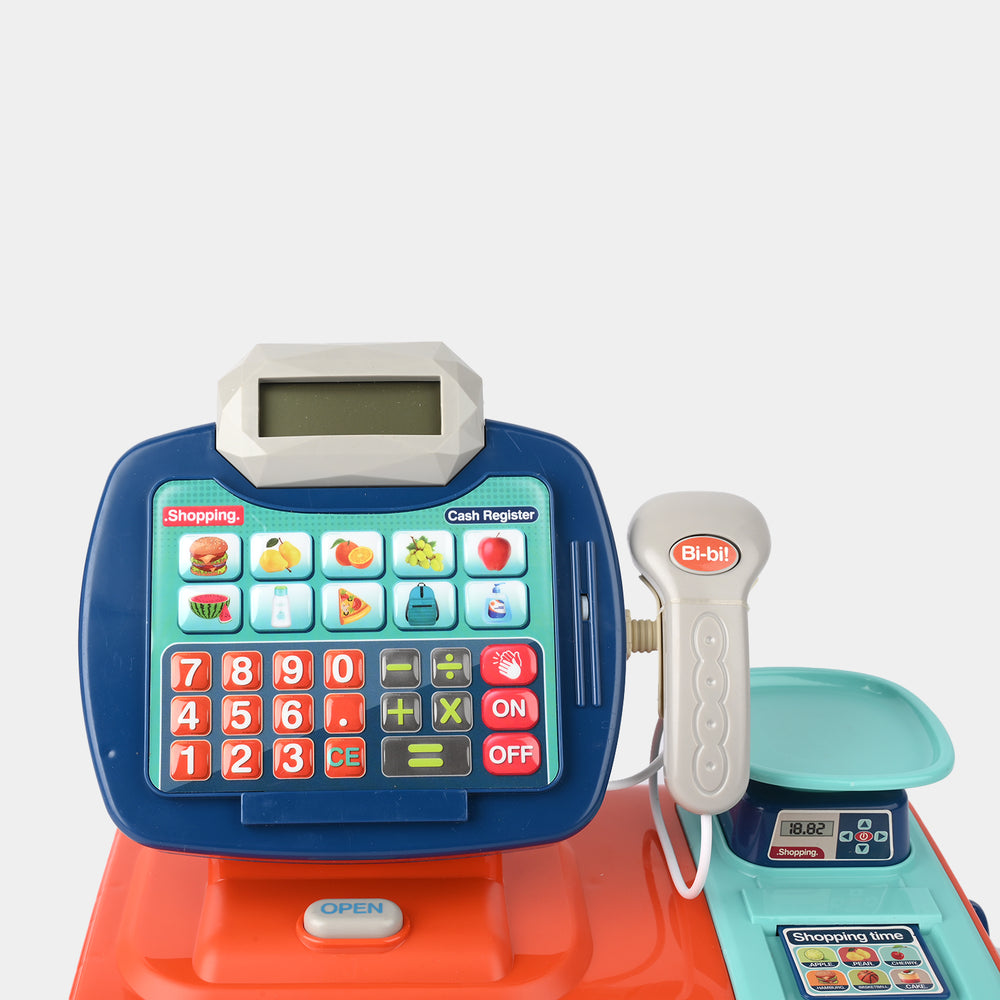 Electronic Cash Register Playset – Pretend Play Toy For Kids
