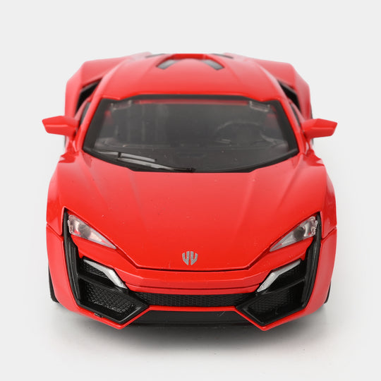 3D Framed Die Cast Model Car