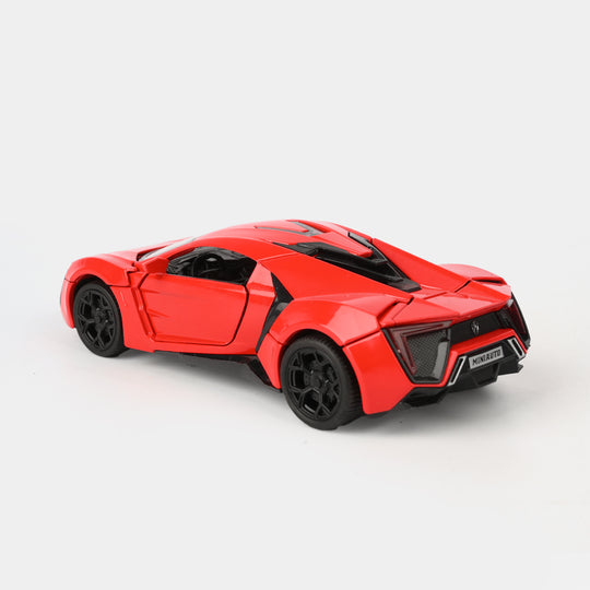 3D Framed Die Cast Model Car