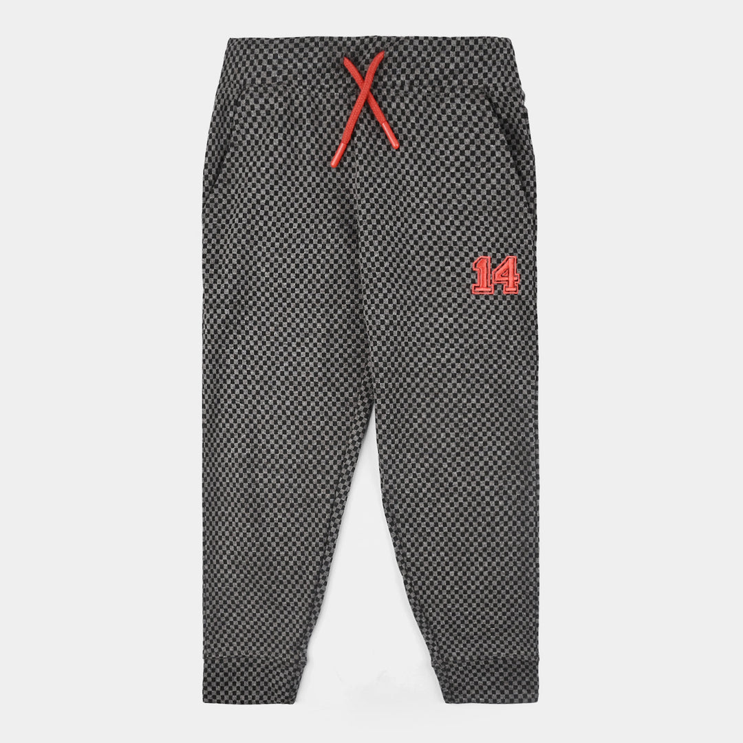 Boys Jacquard 2 Piece - GREY