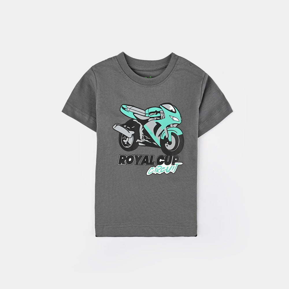 Infant Boys Jersey/Terry T-Shirt ROYAL CUP