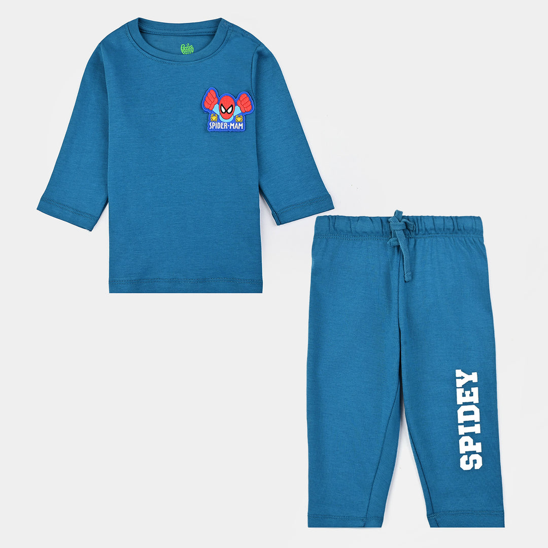 Infant Boys Cotton Interlock 2PC Suit