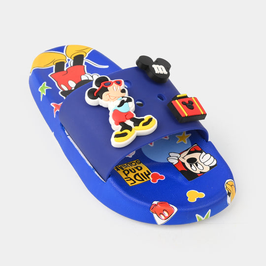 Boys Slippers 222-BLUE