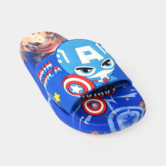 Boys Slippers 208-A9-BLUE