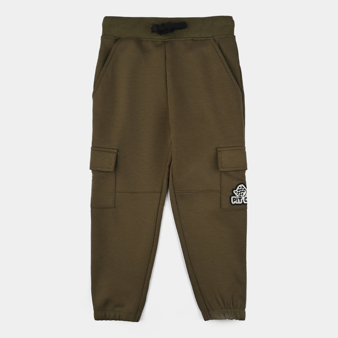 Boys Microfiber Interlock Pajama - GREEN