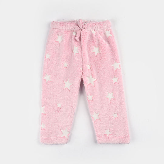 Infant Girls Sherpa Suit - Pink