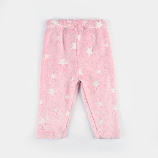 Infant Girls Sherpa Suit - Pink
