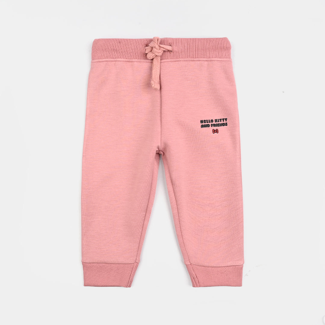 Infant Girls Microfiber Interlock Pajama-PINK