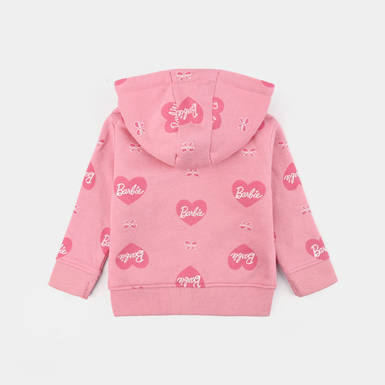 Infant Girls Fleece Jacket - Candy Pink