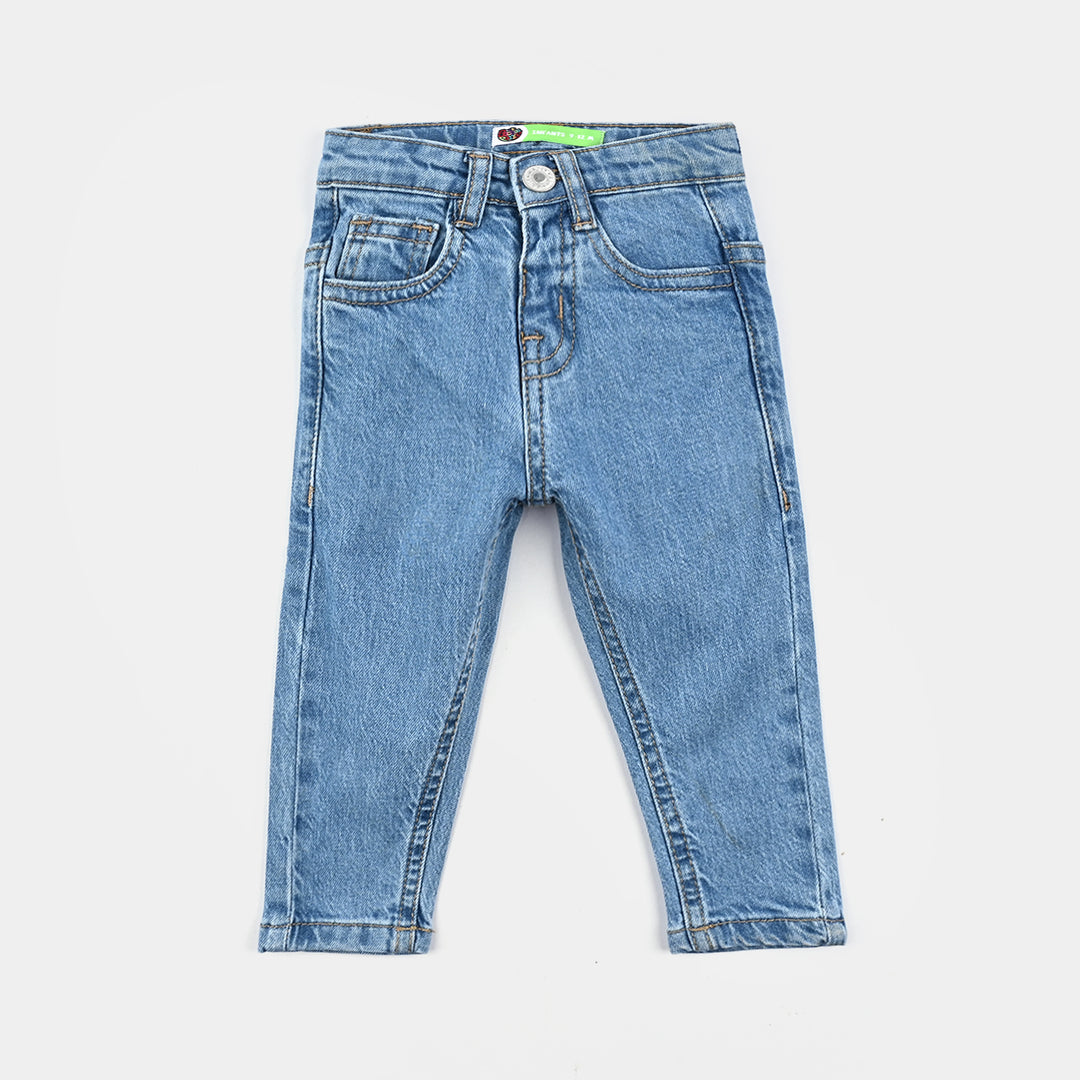Infant Boys Denim Stretch Pant Basic - LT.Blue