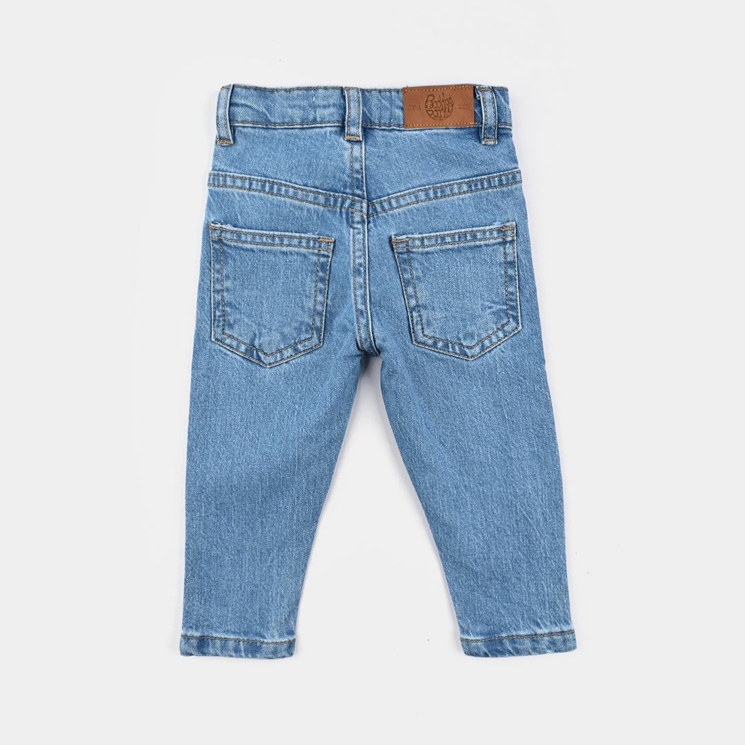 Infant Boys Denim Stretch Pant Basic - LT.Blue