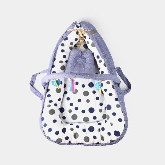 Baby Bed Nest with Toy Bar | 772 Purple
