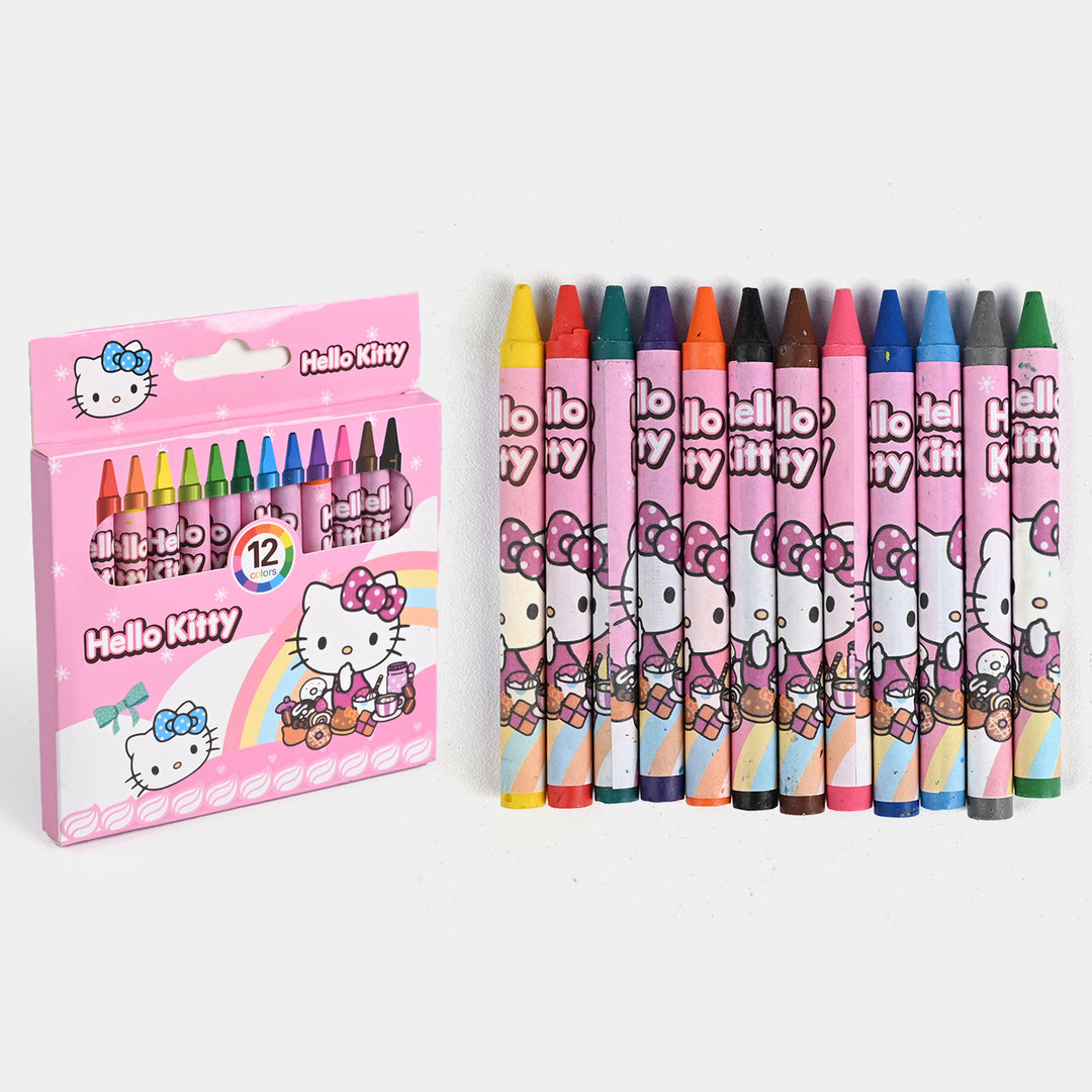 12-Color Crayon Set