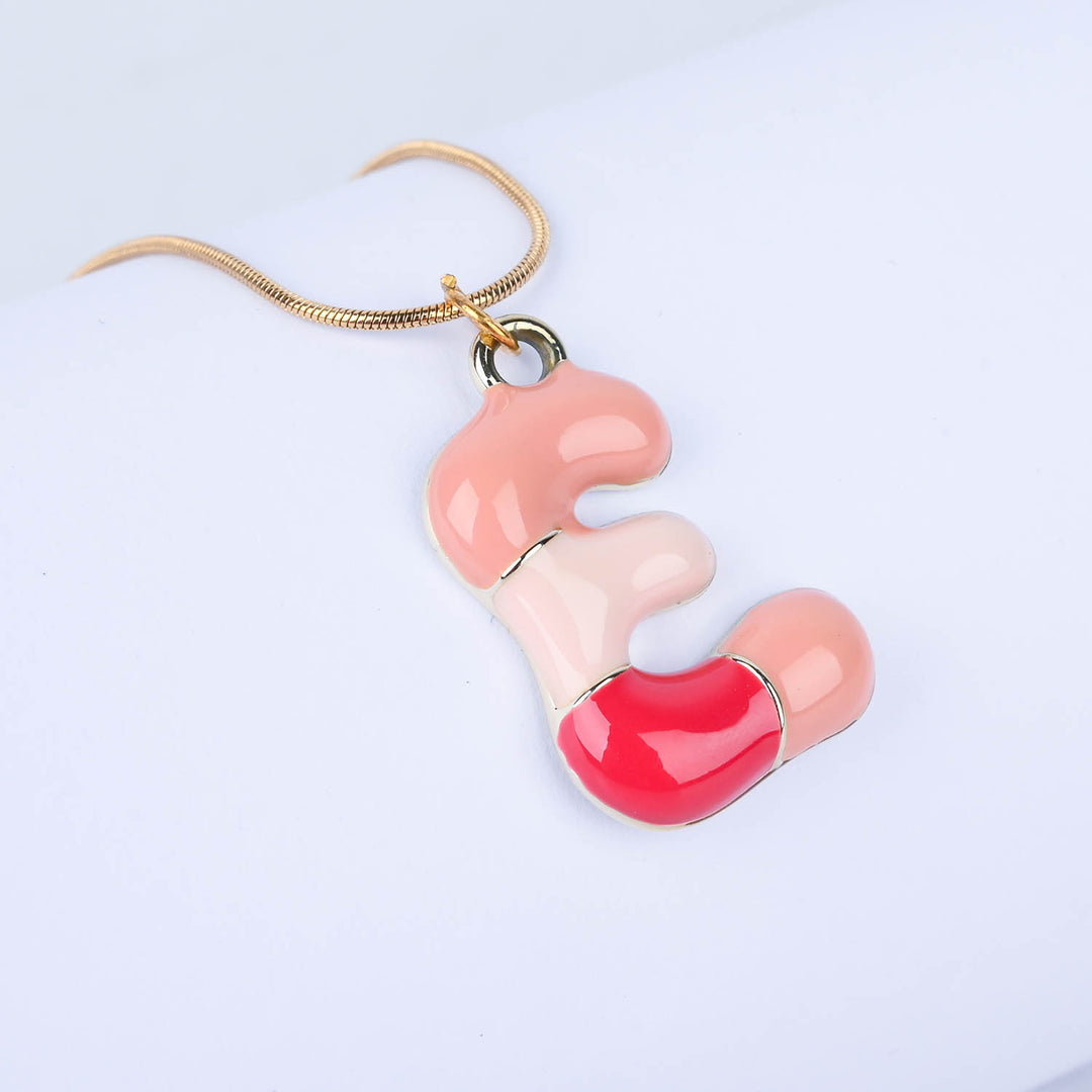 Trendy Alphabet Pendant Necklace for Girls