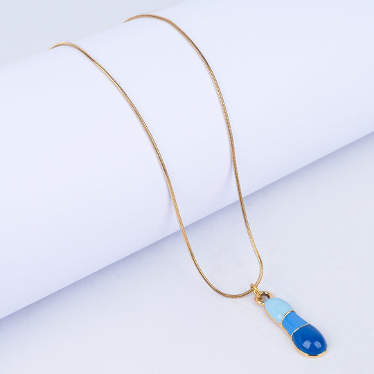 Trendy Alphabet Pendant Necklace for Girls