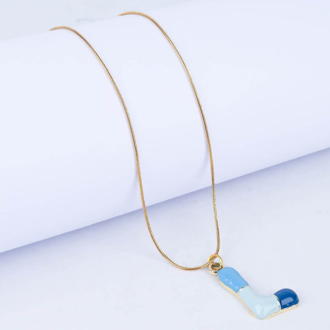 Trendy Alphabet Pendant Necklace for Girls