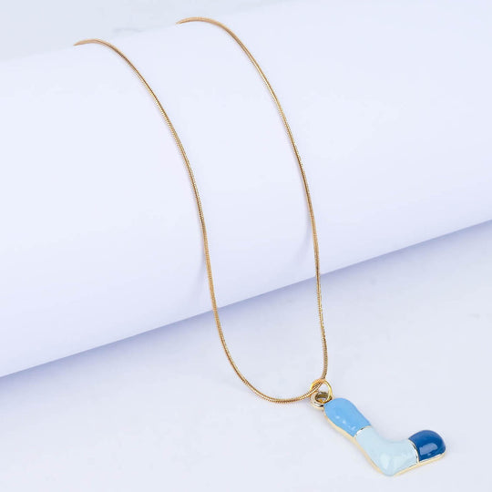 Trendy Alphabet Pendant Necklace for Girls